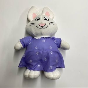 Ruby rabbit from Max and Ruby great condition Ruby14 inches tall plush in Dress